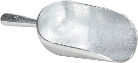 Scoop, One-piece Aluminum